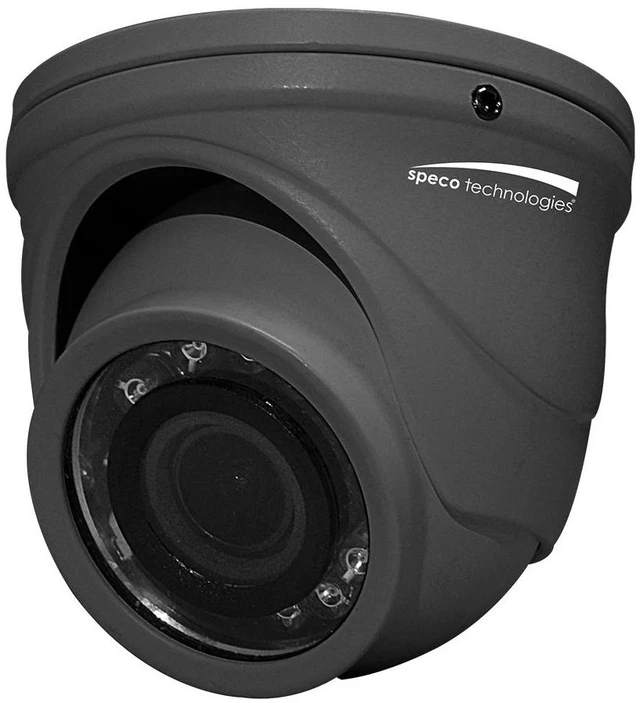 Main image of Speco 4MP HD-TVI Mini IR Turret w/2.9mm Lens - Grey