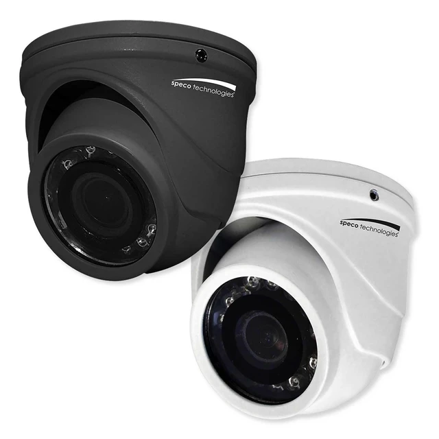 Alt view image 4 of 5 - Speco 4MP HD-TVI Mini IR Turret w/2.9mm Lens - Grey