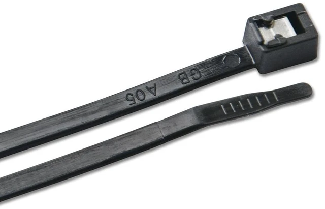 Alt view image 14 of 14 - ANCOR 11" UV BLACK SELF CUTTING CABLE ZIP TIES 500 PK 199265
