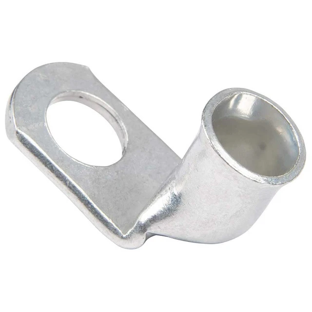 Alt view image 11 of 11 - Tinned Lug 90 degree #4 3/8", 2pc