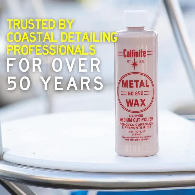 Alt view image 5 of 10 - Collinite 850 Metal Wax - Medium Cut Polish - 16Oz