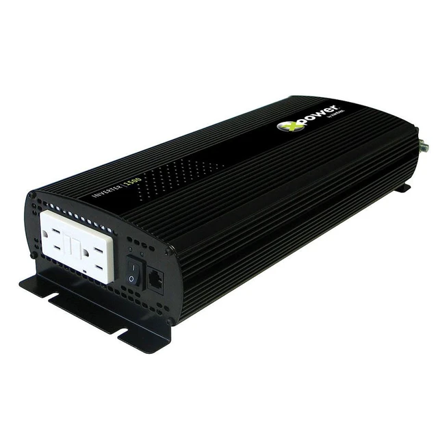 Alt view image 9 of 10 - XANTREX XPOWER 1500 INVERTER GFCI & REMOTE ON/OFF UL458 813-1500-UL