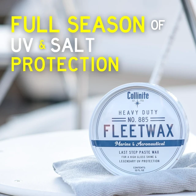 Alt view image 2 of 6 - Collinite 885 Heavy Duty Fleetwax Paste - 12oz