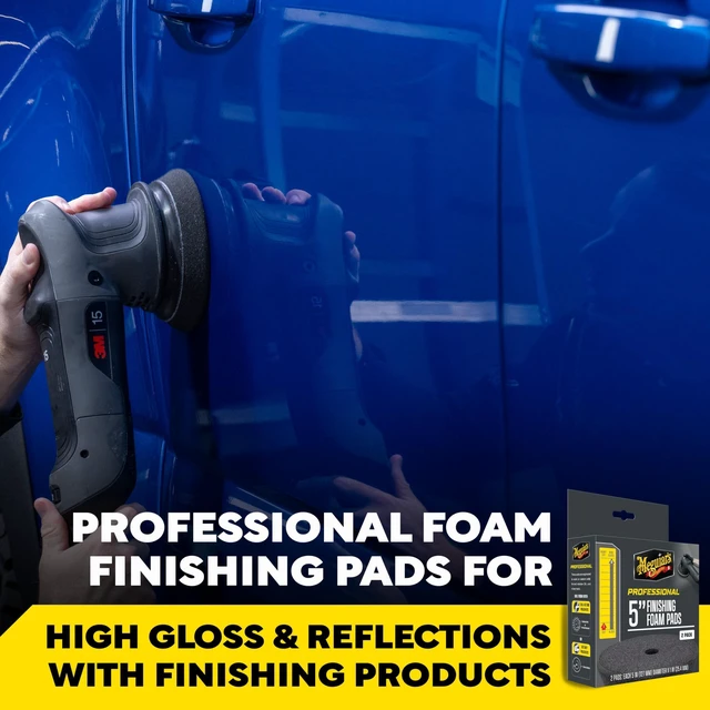Alt view image 2 of 7 - Meguiar's Professional 5" Finishing Foam Pads *2-Pack