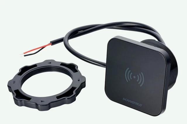 Alt view image 2 of 7 - Scanstrut Ultra Magnetic Waterproof Wireless Charger - 15W - 12/24V