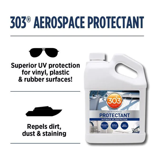 Alt view image 15 of 20 - 303 products 30370 marine & recreation aerospace protectant 1 gallon