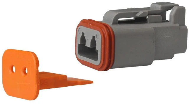Main image of Pacer Deutsch DT Plug & Wedge Lock Kit - 2 Position - 10 Pack
