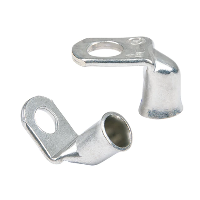 Alt view image 6 of 7 - Tinned Lug 90 degree #4 5/16", 2pc