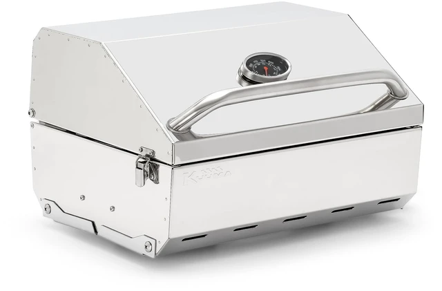 Alt view image 4 of 14 - KUUMA PRODUCTS KUUMA 216 ELITE GAS GRILL 216" COOKING SURFACE STAINLESS 58155