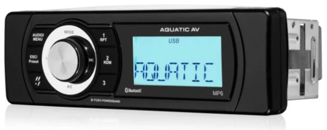 Alt view image 2 of 4 - Aquatic AV MP6 Shallow Mount Stereo