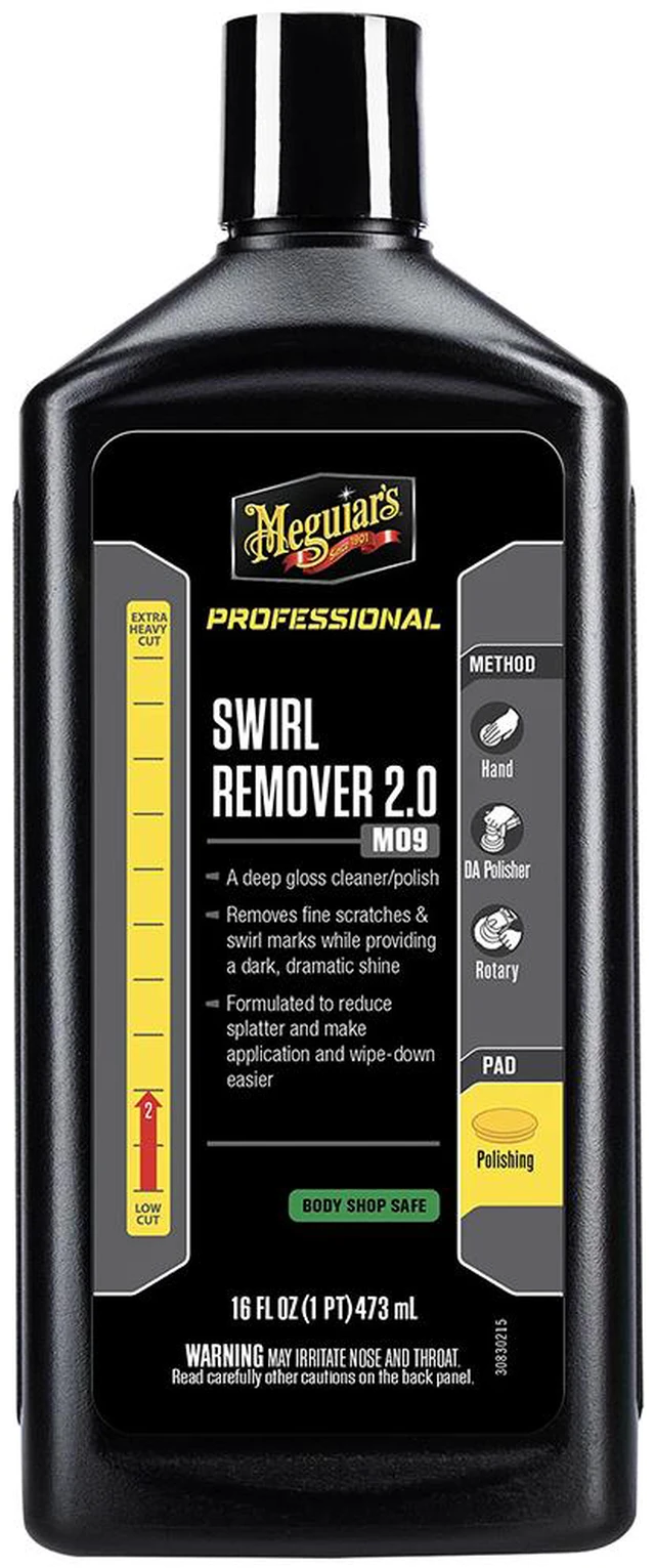 Alt view image 9 of 13 - Meguiar's M9 Mirror Glaze Swirl Remover 2.0 - 16 oz.