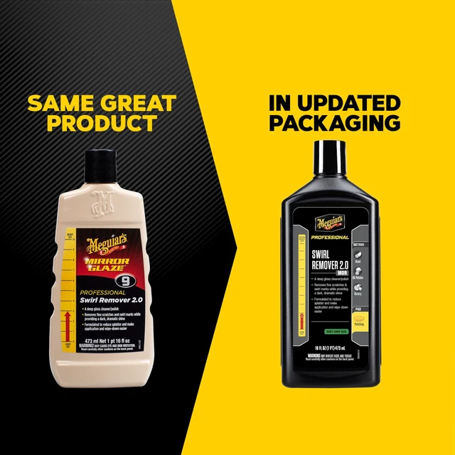 Alt view image 13 of 13 - Meguiar's M9 Mirror Glaze Swirl Remover 2.0 - 16 oz.