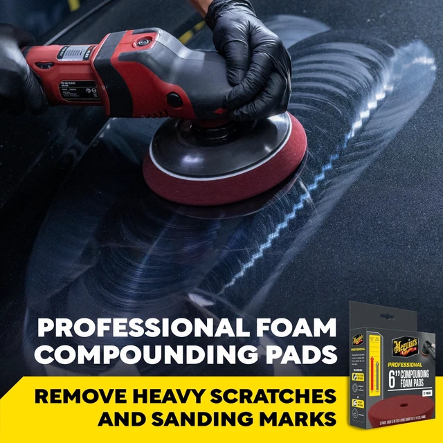 Alt view image 2 of 7 - Meguiar's Professional 6" Compounding Foam Pads *2-Pack