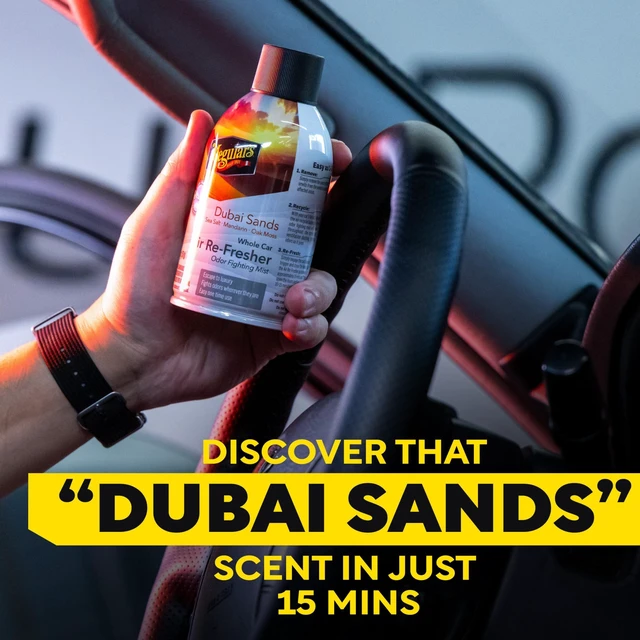 Alt view image 6 of 7 - Meguiar's Dubai Sands Whole Car Air Re-Fresher Aerosol - 2oz