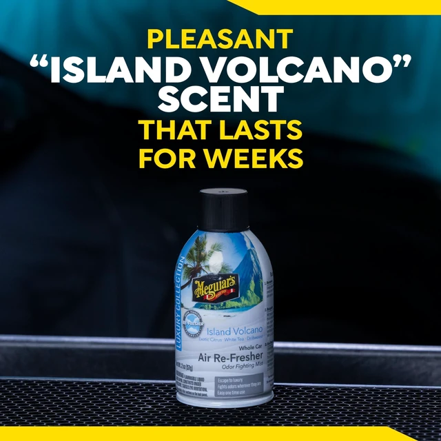 Alt view image 7 of 7 - Meguiar's Island Volcano Whole Car Air Re-Fresher Aerosol - 2oz
