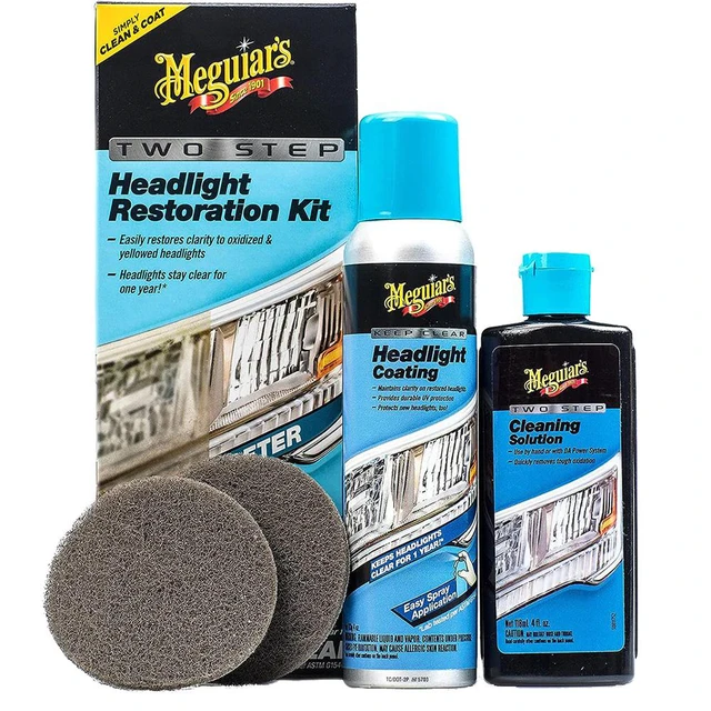 Alt view image 7 of 13 - Meguiar's G2970 Two Step Headlight Restoration Kit