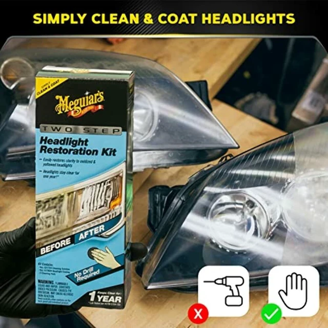 Alt view image 11 of 13 - Meguiar's G2970 Two Step Headlight Restoration Kit
