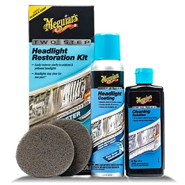 Alt view image 9 of 13 - Meguiar's G2970 Two Step Headlight Restoration Kit