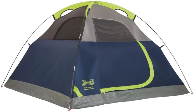 Alt view image 2 of 5 - Coleman Sundome 4-Person Camping Tent - Navy