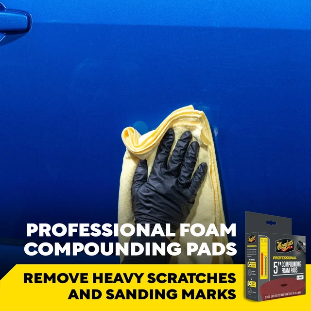 Alt view image 2 of 7 - Meguiar's Professional 5" Compounding Foam Pads *2-Pack
