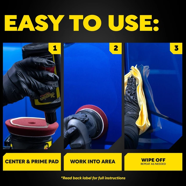 Alt view image 6 of 7 - Meguiar's Professional 5" Compounding Foam Pads *2-Pack