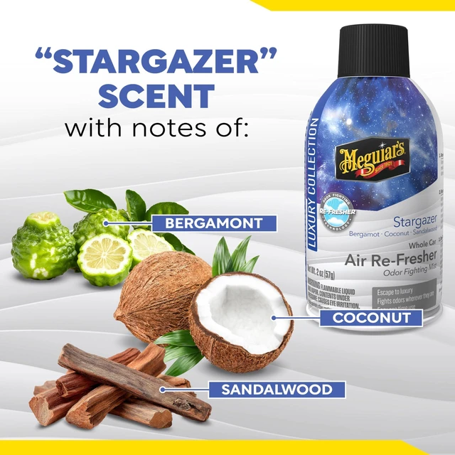 Alt view image 4 of 7 - Meguiar's Stargazer Whole Car Air Re-Fresher Aerosol - 2oz