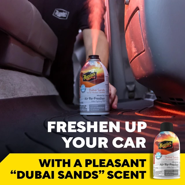 Alt view image 2 of 7 - Meguiar's Dubai Sands Whole Car Air Re-Fresher Aerosol - 2oz