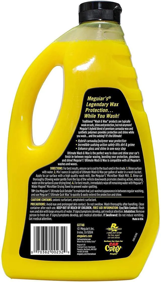 Alt view image 10 of 15 - MEGUIAR'S ULTIMATE WASH & WAX