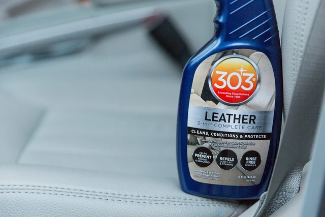 Alt view image 8 of 12 - 303 Automotive Leather 3-In-1 Complete Care - 16oz