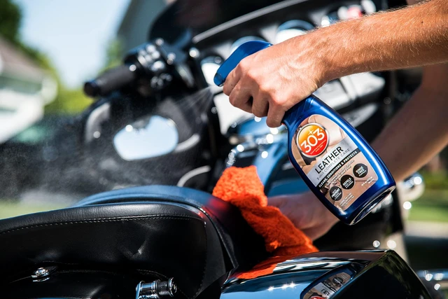 Alt view image 11 of 12 - 303 Automotive Leather 3-In-1 Complete Care - 16oz
