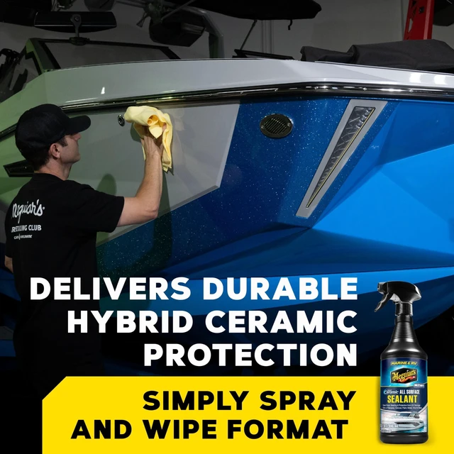 Alt view image 3 of 8 - Meguiars Marine & RV Hybrid Ceramic All Surface Sealant - 32oz