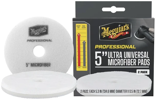 Main image of Meguiar's Professional 5" Ultra Universal Microfiber Pads *2-Pack