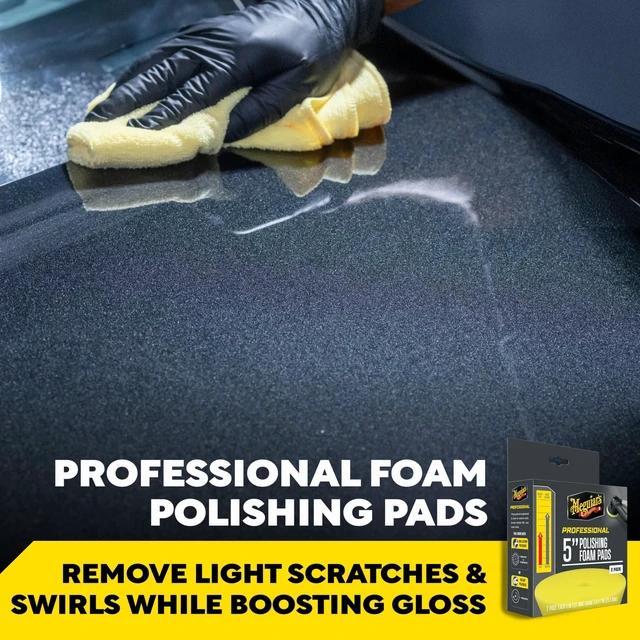 Alt view image 2 of 7 - Meguiar's Professional 5" Polishing Foam Pads *2-Pack