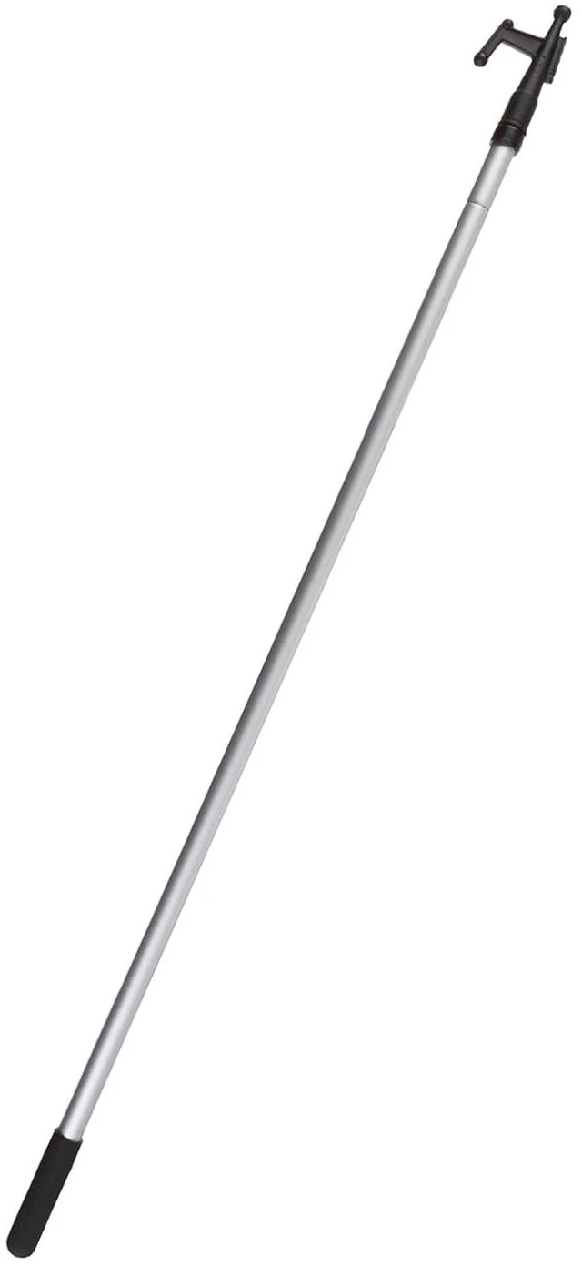 Alt view image 16 of 19 - star brite boat hook telescoping, floating & unbreakable extends from 4' to 8'
