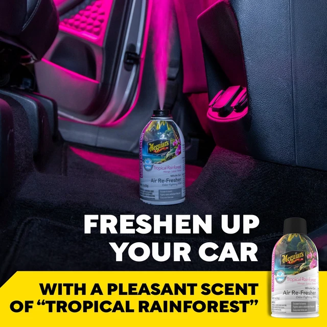 Alt view image 2 of 7 - Meguiar's Tropical Rainforest Whole Car Air Re-Fresher Aerosol - 2oz