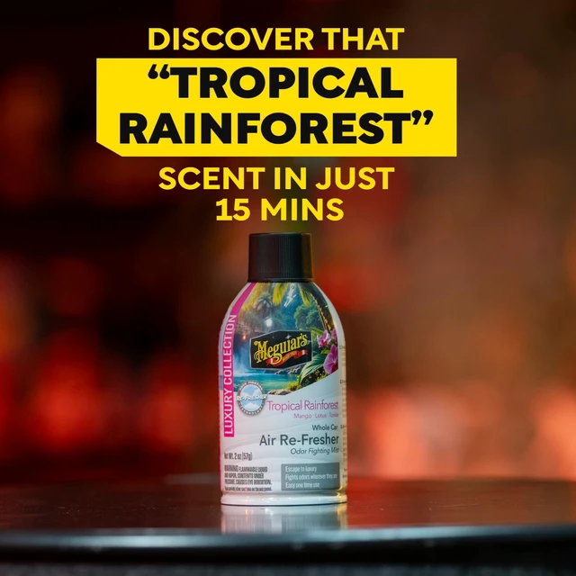 Alt view image 5 of 7 - Meguiar's Tropical Rainforest Whole Car Air Re-Fresher Aerosol - 2oz