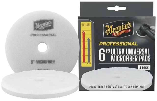 Main image of Meguiar's Professional 6" Ultra Universal Microfiber Pads *2-Pack