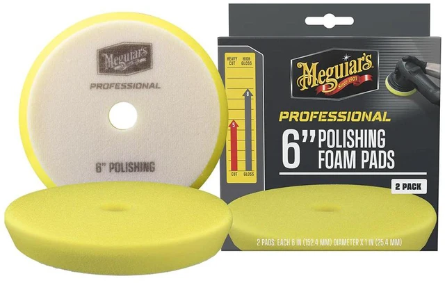 Main image of Meguiar's Professional 6" Polishing Foam Pads *2-Pack