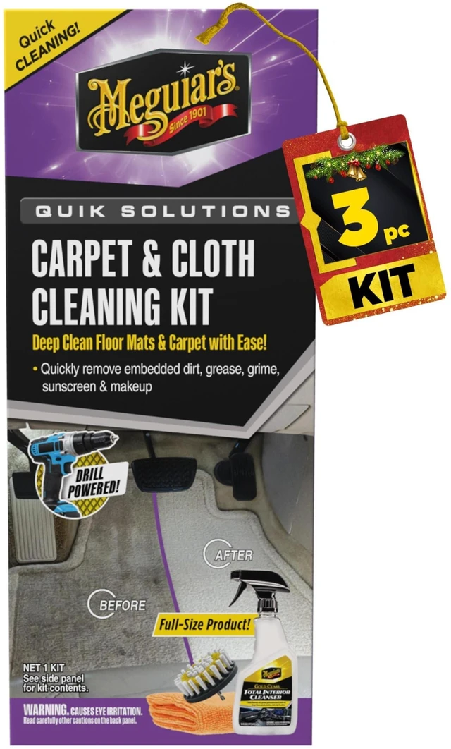 Alt view image 2 of 6 - Meguiar's Quik Solutions Carpet & Cloth Cleaning Kit