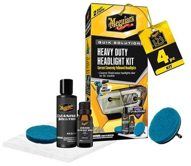 Main image of Meguiar's Quik Solutions Heavy Duty Headlight Kit