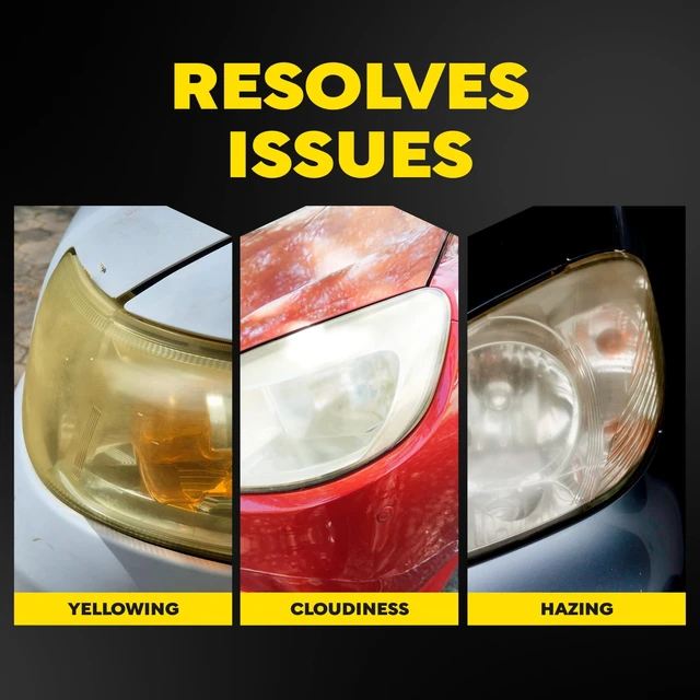 Alt view image 3 of 5 - Meguiar's Quik Solutions Heavy Duty Headlight Kit