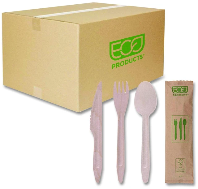 Main image of Wood Cutlery General Purpose Fork/Knife/Napkin/Spoon Natural 500/Carton EPS215