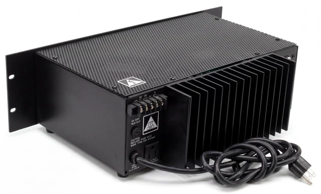 Alt view image 9 of 10 - Bogen HTA125A 125-WATT RACK MOUNTING AMPLIFIER