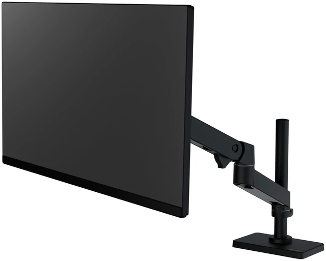 Alt view image 3 of 5 - Ergotron LX Pro Premium Monitor Arm, Single Monitor Desk Mount upto 34", Black