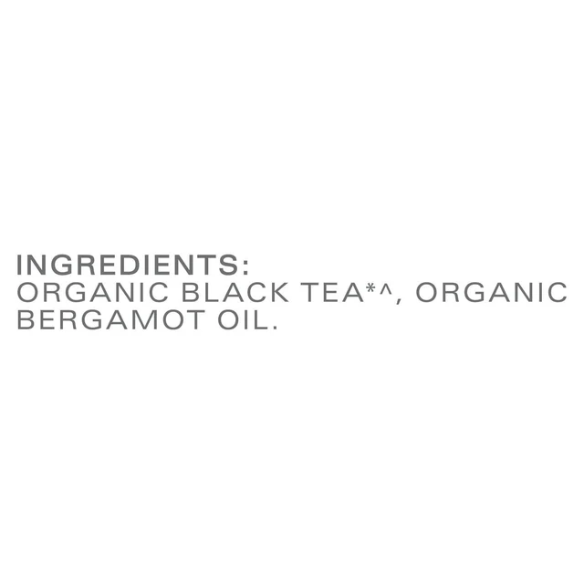 Alt view image 4 of 5 - Tea Bags Organic Earl Grey 16/Box 6 Boxes/Carton 10794522003522