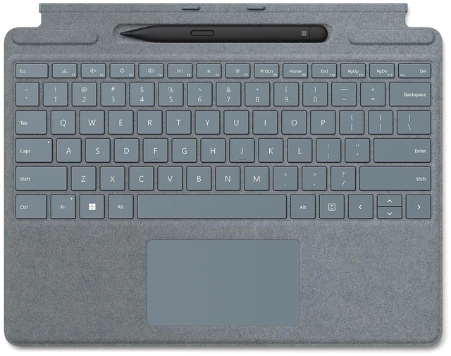 Main image of Microsoft Surface Pro Signature Keyboard w/ Microsoft Slim Pen 2, Ice Blue