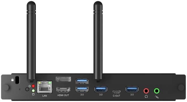 Alt view image 3 of 8 - Avocor OPS PC Module with 12th Gen i5 Processor Model AVC-OPSI5-G12