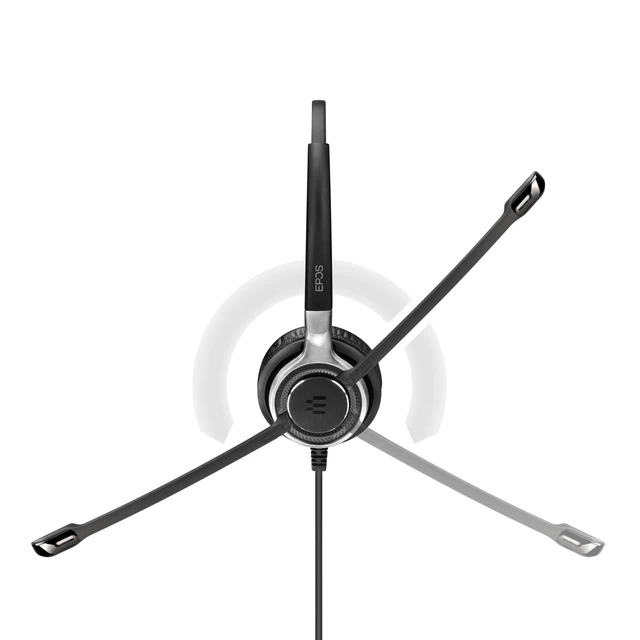 Alt view image 4 of 7 - EPOS IMPACT Century SC 660 Premium Dual-Sided Wired Headset