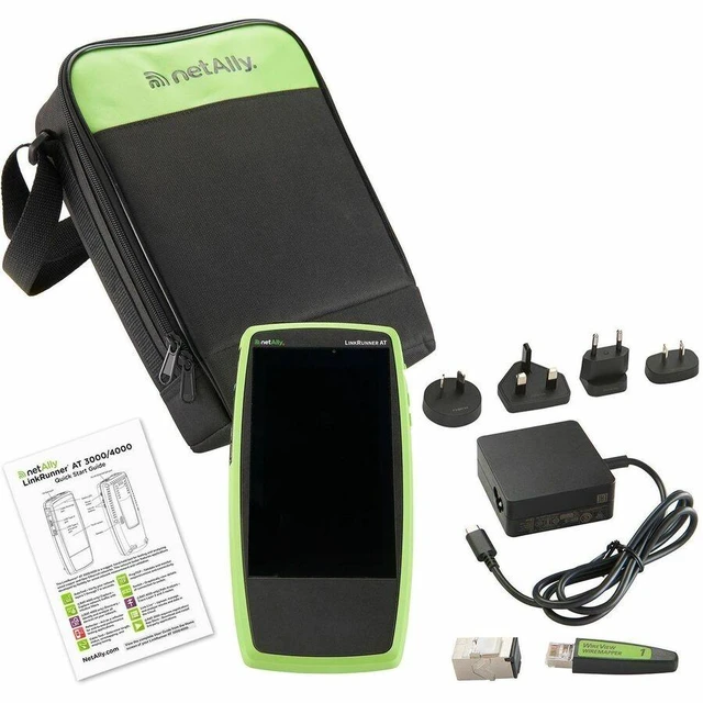 Alt view image 5 of 6 - NetAlly LinkRunner® AT 3000 Network & Cable Testers Model LRAT-3000-KIT