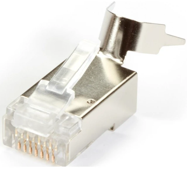 Main image of Black Box CAT6A RJ 45 Modular Plug Shielded 200 Pack